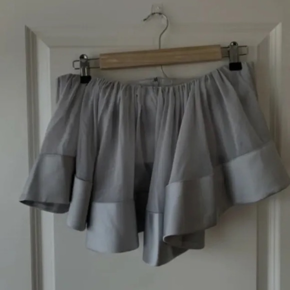 KEEPSAKE THE LABEL Not To Be Crop TOP Ruffle SIZE XS/2 Retail $160 - Picture 6 of 9